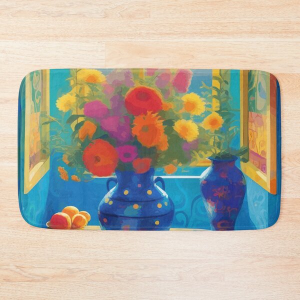 Item preview, Bright Flowers in a Sunny Window designed and sold by Vicky Brago-Mitchell®.