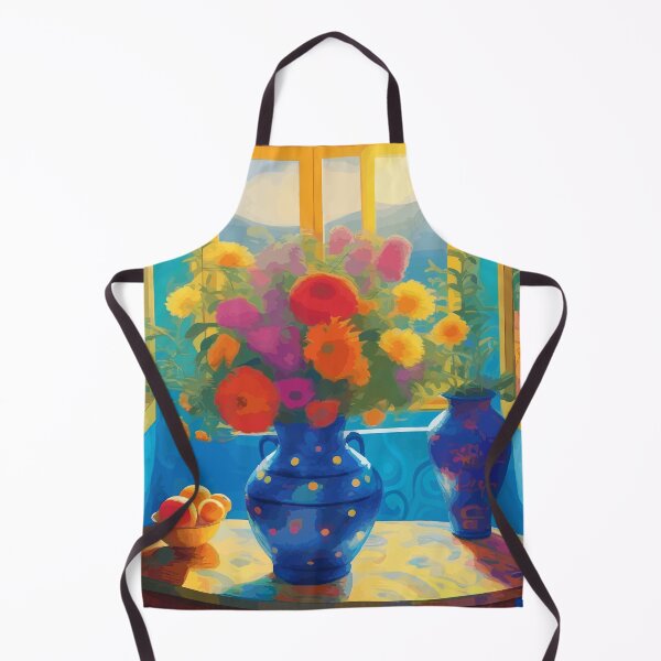 Item preview, Bright Flowers in a Sunny Window designed and sold by Vicky Brago-Mitchell®.