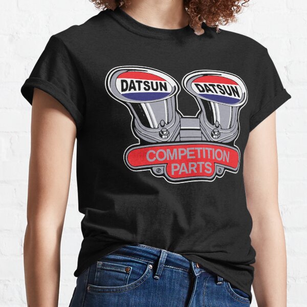 Datsun Competition Parts Vintage Tribute Logo Classic T-Shirt