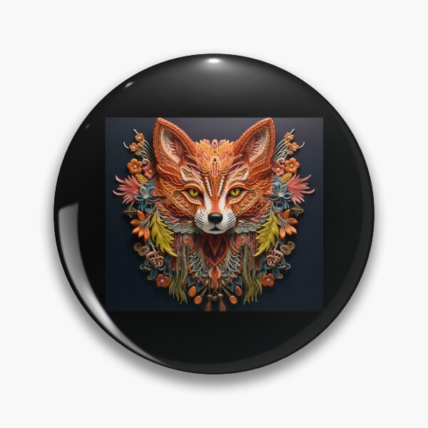 Artikelvorschau, Fuchsporträt entworfen und verkauft von FoxVibes.