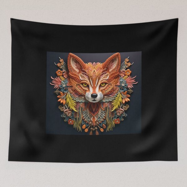 Item preview, Fox Portrait designed and sold by FoxVibes.