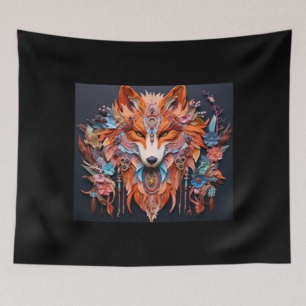 Item preview, Fox Portrait designed and sold by FoxVibes.