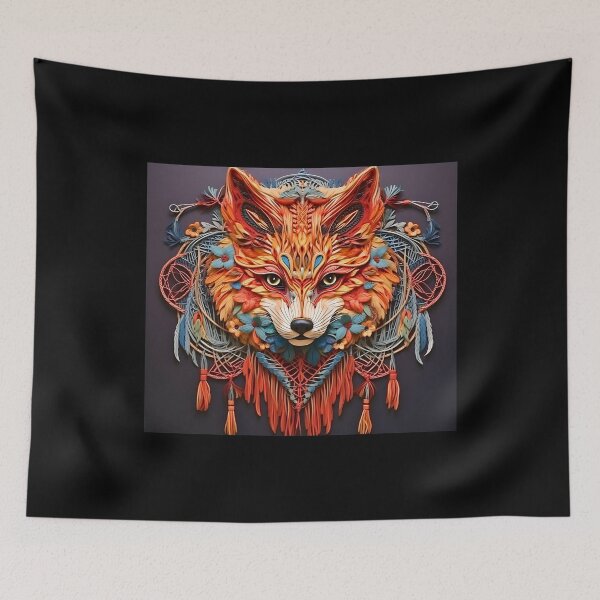 Item preview, Fox Portrait designed and sold by FoxVibes.