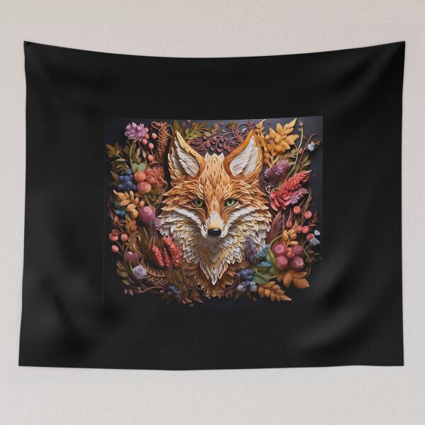 Item preview, Fox Portrait designed and sold by FoxVibes.