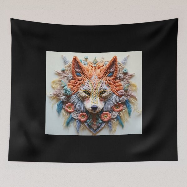 Item preview, Fox Portrait designed and sold by FoxVibes.