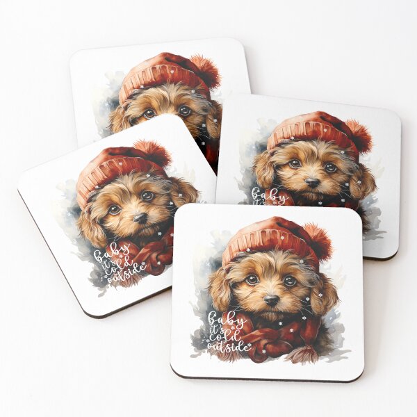 Item preview, Baby its cold outside (puppy) designed and sold by Lisa Weber.