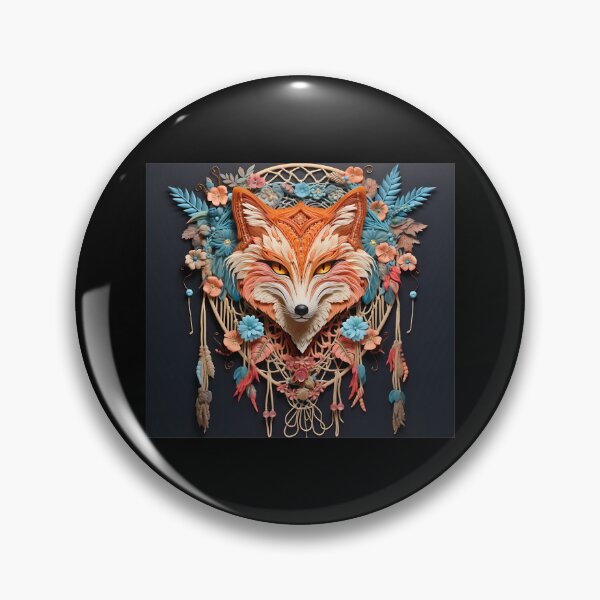 Artikelvorschau, Fuchsporträt entworfen und verkauft von FoxVibes.