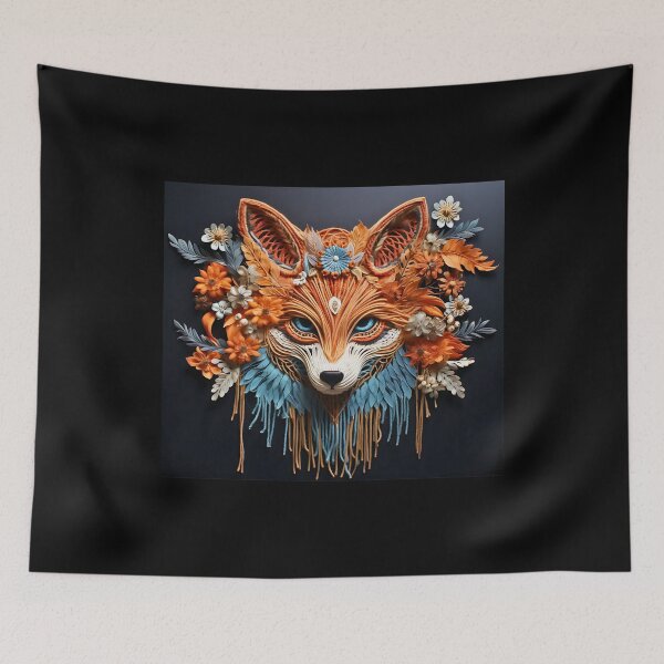 Item preview, Fox Portrait designed and sold by FoxVibes.