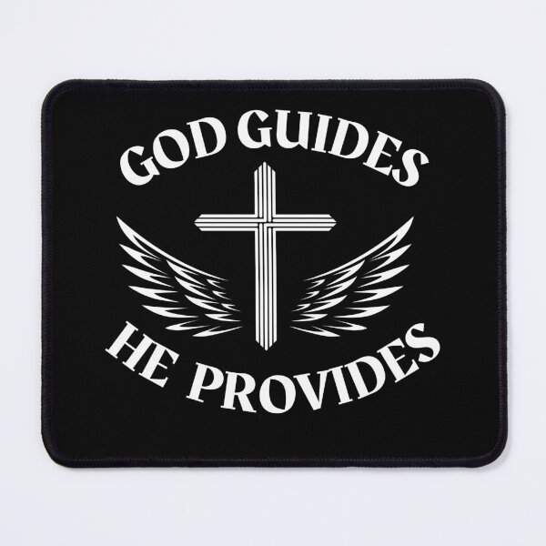 Item preview, God Guides He Provides designed and sold by Walk-n-Witness.
