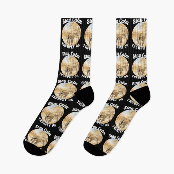 Item preview, Stay Calm And Trumpet On designed and sold by ElephantVibes.
