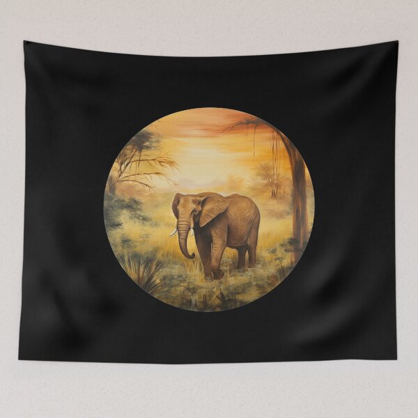 Item preview, African Elephant designed and sold by ElephantVibes.