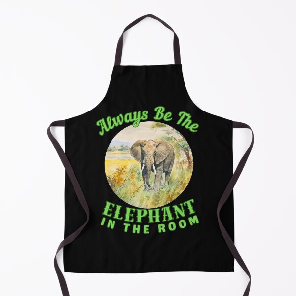 Item preview, Always Be The Elephant In The Room. elephant portrait designed and sold by ElephantVibes.