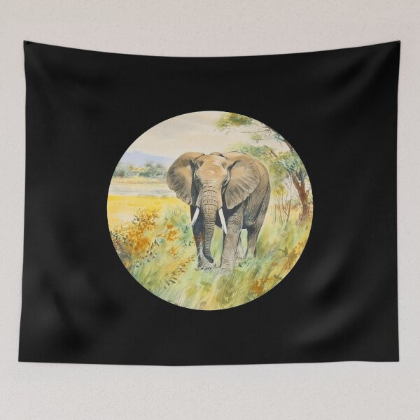 Item preview, African Elephant designed and sold by ElephantVibes.