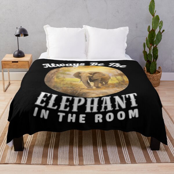 Item preview, Always Be The Elephant In The Room. surreal elephant designed and sold by ElephantVibes.