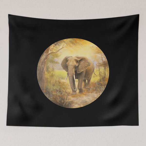 Item preview, African Elephant designed and sold by ElephantVibes.