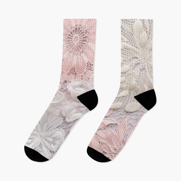 Item preview, Elegant Pastel Lace - Delicate Intricate Pattern Design designed and sold by PaintbrushPlace.