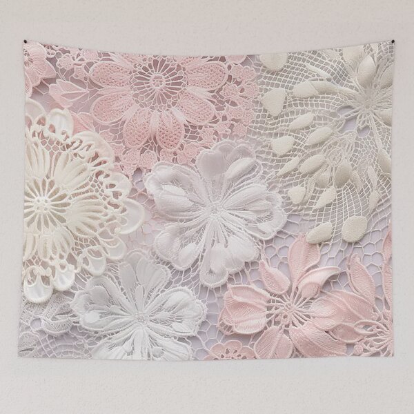 Item preview, Elegant Pastel Lace - Delicate Intricate Pattern Design designed and sold by PaintbrushPlace.