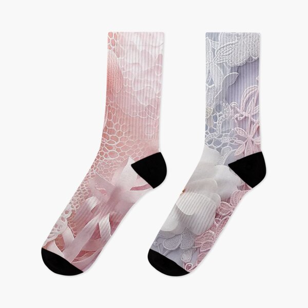 Item preview, Soft Pastel Lace Elegance - Intricate Feminine Pattern Design designed and sold by PaintbrushPlace.