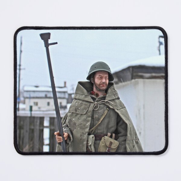 Item preview, WW2 Soviet Red Army Infantryman with Anti-Tank Rifle designed and sold by busybob.
