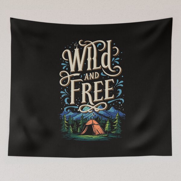 Item preview, Wild and Free designed and sold by Fervour-Arts.