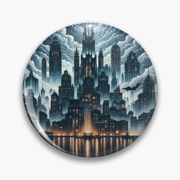 Item preview, Midnight Metropolis: A Nocturnal Symphony of Light and Shadow designed and sold by EntchantedHues.
