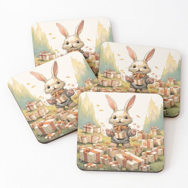 Item preview, Little rabbit with a group of gifts v.4 designed and sold by Ccjib.