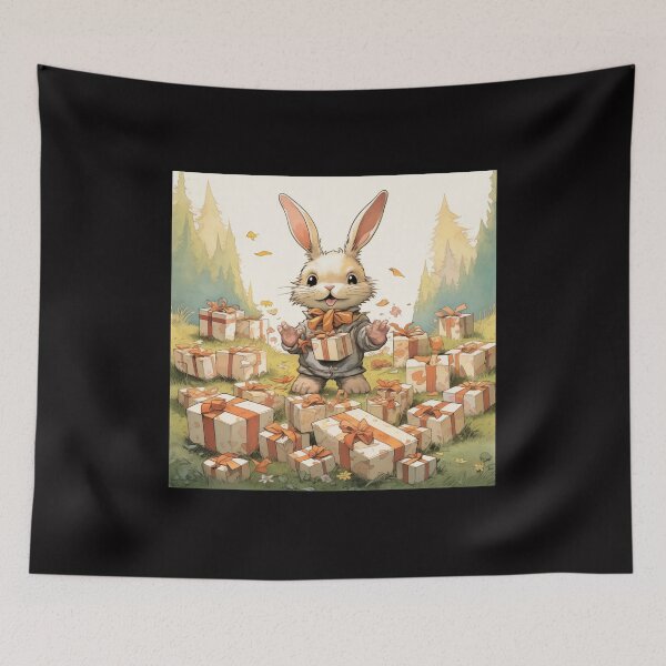 Item preview, Little rabbit with a group of gifts v.4 designed and sold by Ccjib.
