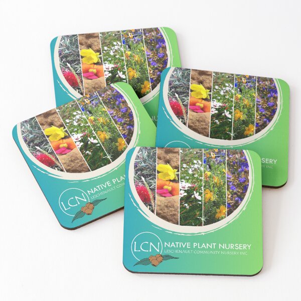 Item preview, LCN Green Logo and flowers designed and sold by LCNNativePlants.