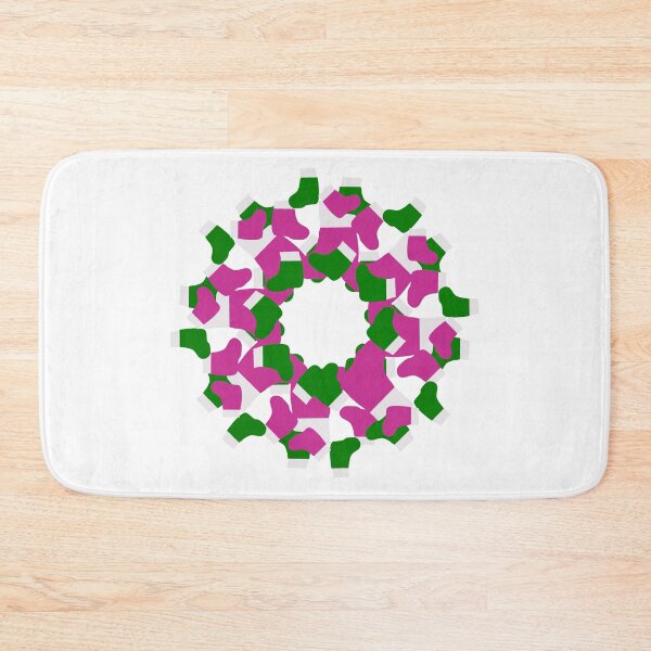 Item preview, Hand-drawn Pink and Green Christmas Stockings - Christmas Stocking Pattern designed and sold by Victoria Rose.