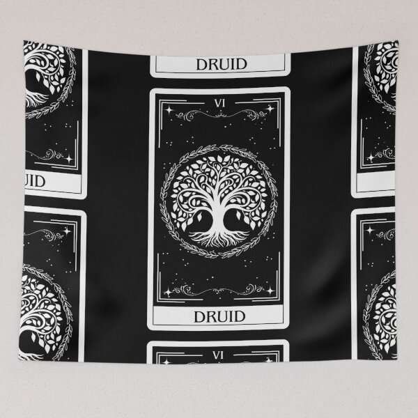 Item preview, Druid Tarot Card D&D Nat 20 Dungeons & Dragons  designed and sold by JaeSlaysDragons.