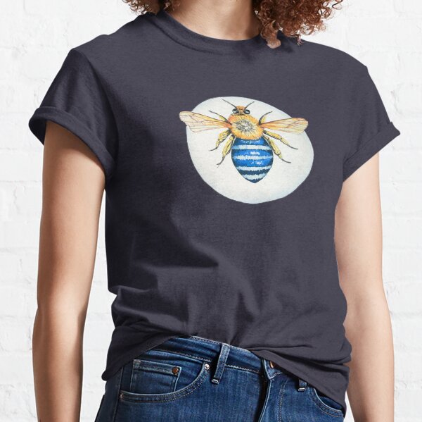 Blue-banded Bee - Amegilla cingulata Classic T-Shirt