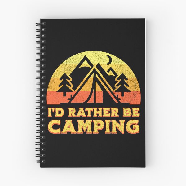 Item preview, I’d Rather Be Camping designed and sold by Studio Bankai.