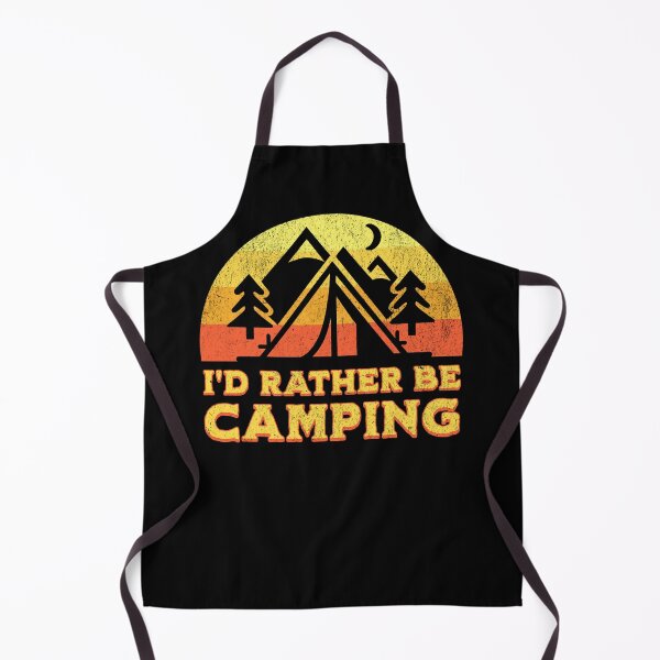 Item preview, I’d Rather Be Camping designed and sold by Studio Bankai.