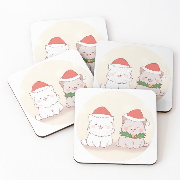 Item preview, Christmas Kawaii Cats designed and sold by duke818.