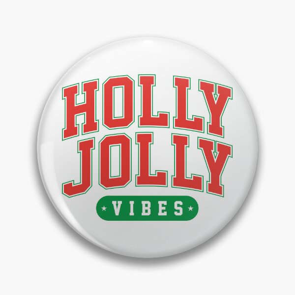 Aperçu de l'œuvre Holly Jolly Vibes Varsity créée et vendue par hobbybox.