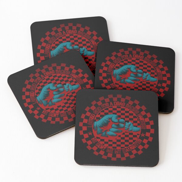 Item preview, I Asked God drag racing partner he sent me daughter. designed and sold by momoworlddesign.