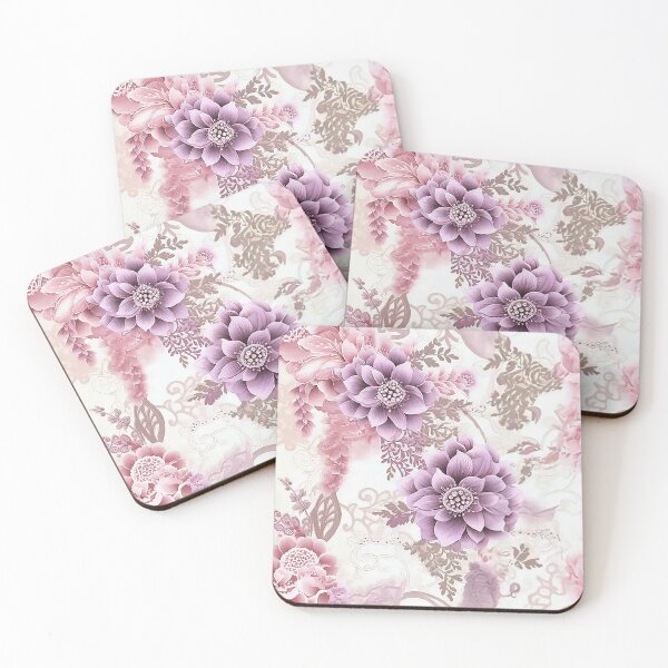 Item preview, Soft Pastel Lace Patterns - Delicate and Elegant Design designed and sold by PaintbrushPlace.