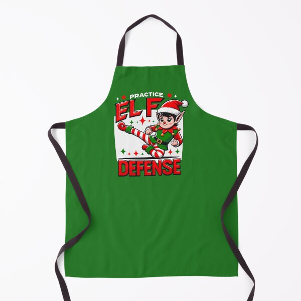 Item preview, Funny Christmas Holiday Shirt - Festive Xmas Parody - Pratice Elf Defense designed and sold by goldentusk.