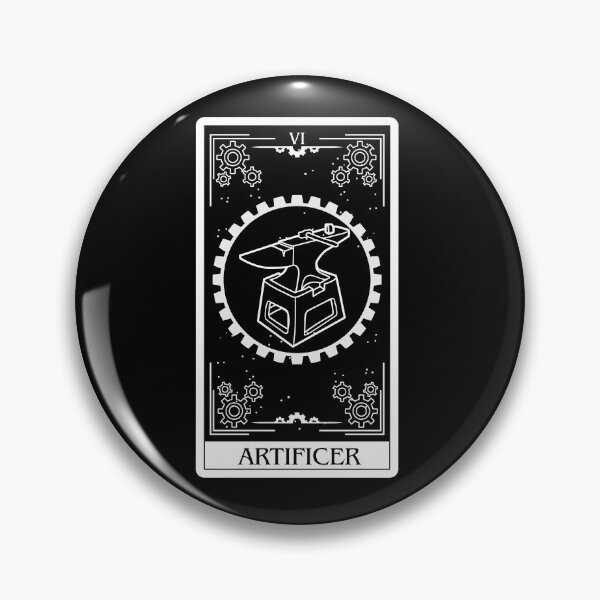 Item preview, Artificer Tarot Card D&D Nat 20 Dungeons & Dragons  designed and sold by JaeSlaysDragons.