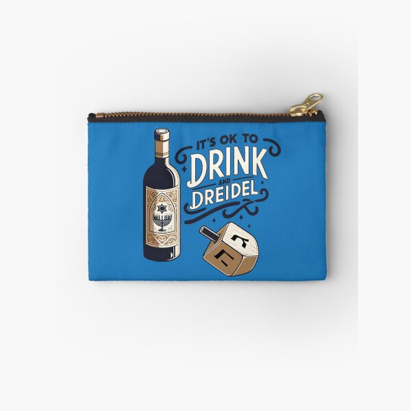 Item preview, Funny Hanukkah Dreidel - It's ok to drink and dreidel designed and sold by goldentusk.
