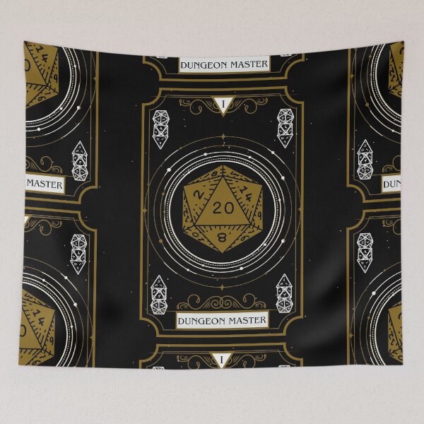 Item preview, Dungeon Master Tarot Card D&D Nat 20 Dungeons & Dragons  designed and sold by JaeSlaysDragons.