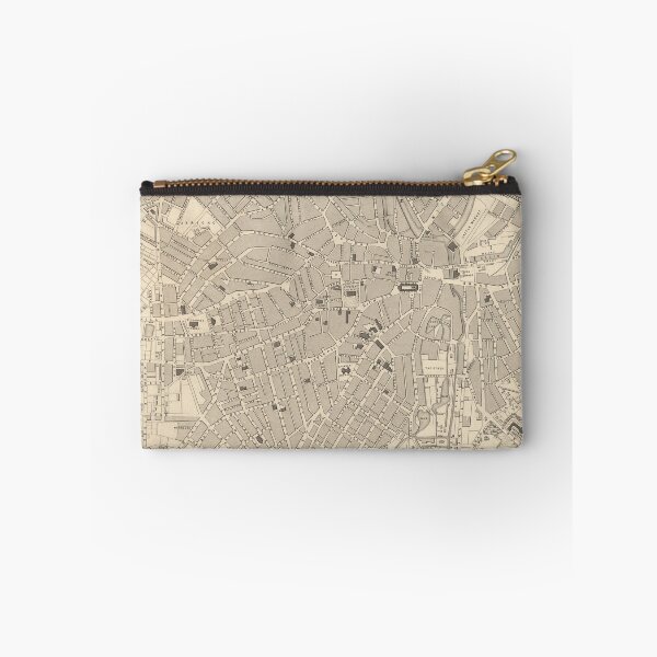 Item preview, Vintage Map of Sheffield England (1851) designed and sold by BravuraMedia.