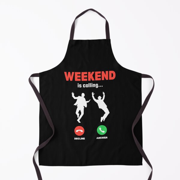 Item preview, Weekend is calling funny design designed and sold by TeeToop1.