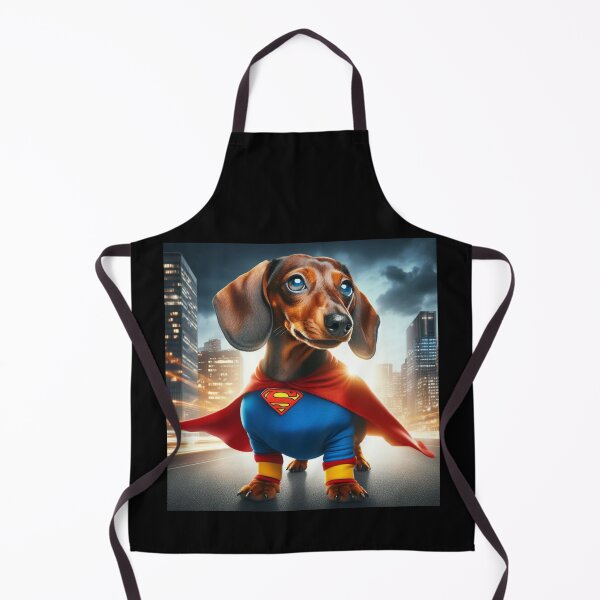 Item preview, Superhero Dachshund: Tiny Hero, Big Bark #3 designed and sold by AIrtisticPrints.