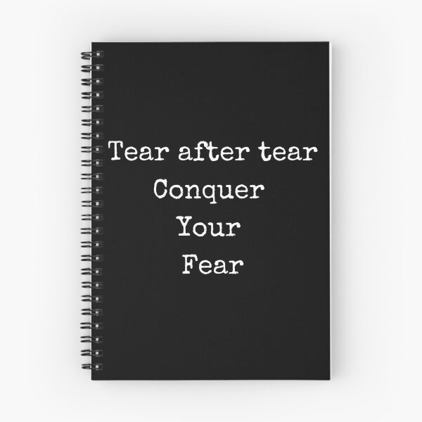 Item preview, Tear - overcome fear designed and sold by FlexYourMind.