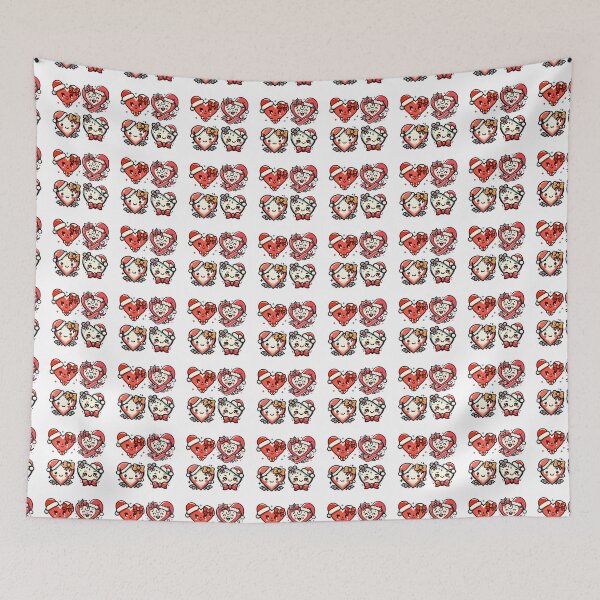 Item preview, Kawaii Christmas Heart designed and sold by graphic-genie.