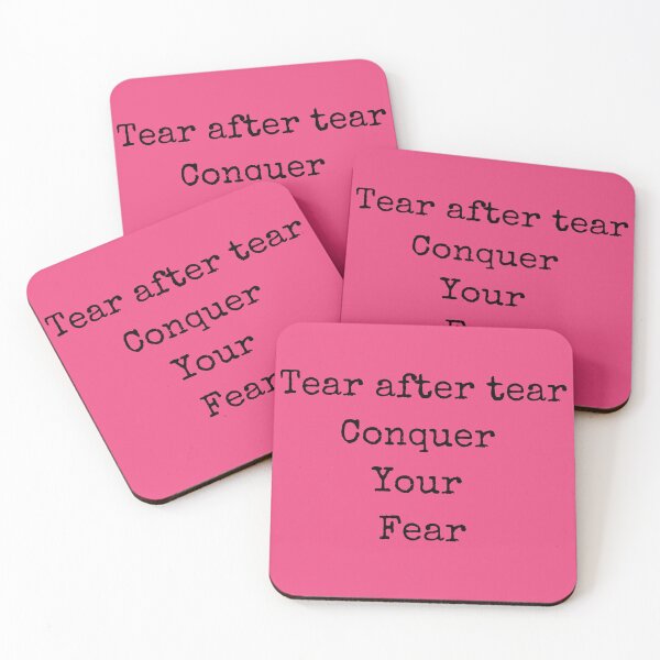 Item preview, Tear - overcome fear designed and sold by FlexYourMind.
