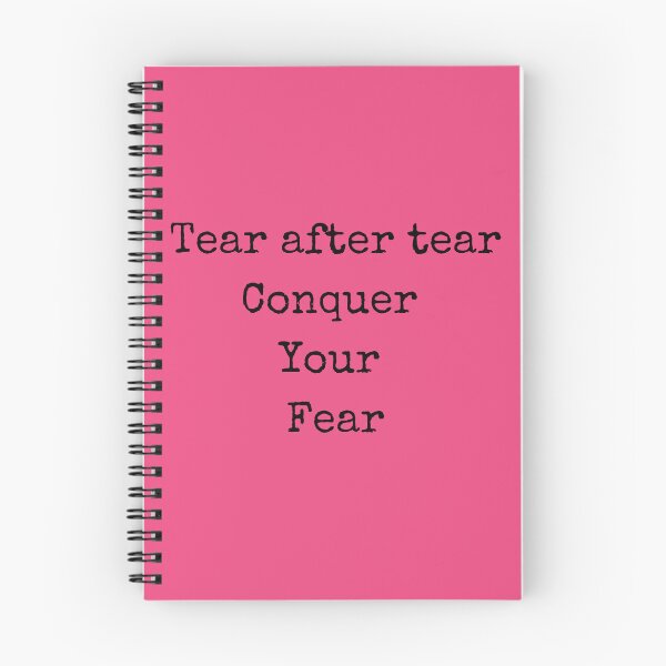 Item preview, Tear - overcome fear designed and sold by FlexYourMind.