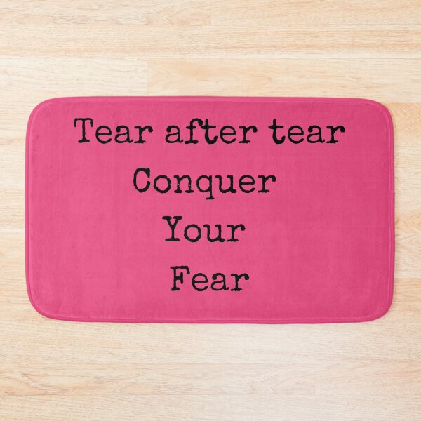 Item preview, Tear - overcome fear designed and sold by FlexYourMind.