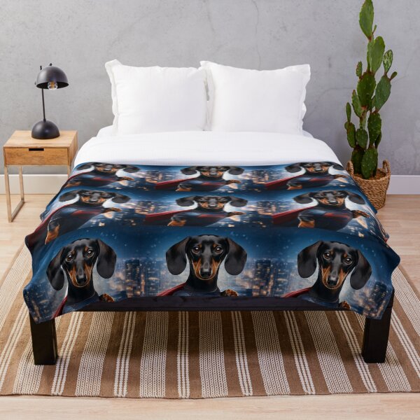 Item preview, Superhéroe Dachshund: Pequeño héroe, Gran Ladrido #8 designed and sold by AIrtisticPrints.